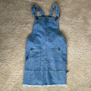 Cotton On Frayed Denim Dress